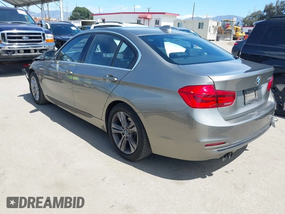 2018 BMW 3 Series 330i with VIN WBA8B9G58JNU98341, listed as a IAAI auction lot 41909777 with 85,396 mi miles and . Bid and sale history available at DreamBid. Image 3.