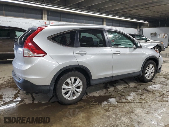 2014 Honda CR-V EX-L with VIN 5J6RM4H72EL055554, listed as a Copart auction lot 49956535 with 46,909 mi miles and Salvage Title. Bid and sale history available at carsss.com. Image 3.