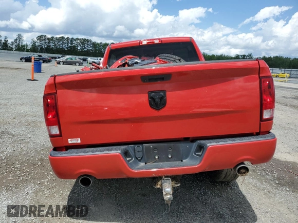 2019 Ram 1500 Express with VIN 1C6RR6FT4KS730770, listed as a Copart auction lot 56826355 with Not provided miles and Salvage title. Bid and sale history available at DreamBid. Image 6.