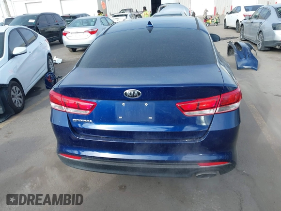 2017 Kia Optima LX with VIN 5XXGT4L30HG122077, listed as a IAAI auction lot 41692378 with 168,596 mi miles and . Bid and sale history available at DreamBid. Image 17.