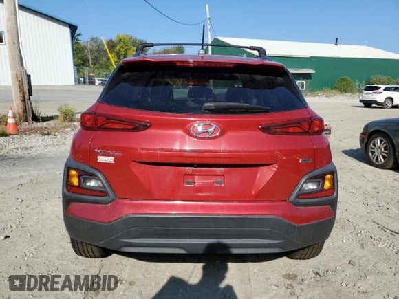 2018 Hyundai Kona SEL with VIN KM8K2CAA2JU183838, listed as a Copart auction lot 71626224 with 89,898 mi miles and Salvage Title. Bid and sale history available at carsss.com. Image 6.