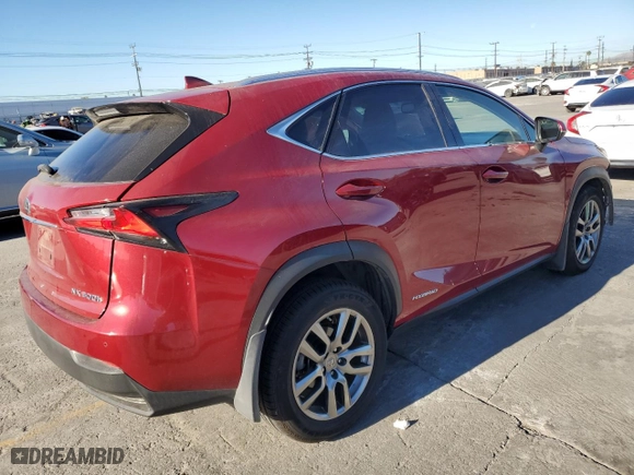2015 Lexus NX 300h with VIN JTJBJRBZ2F2022484, listed as a Copart auction lot 84752004 with 58950 miles and Salvage Title. Bid and sale history available at carsss.com. Image 3.