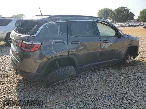 2018 Jeep Compass Latitude with VIN 3C4NJCBB4JT286569, listed as a Copart auction lot 59373045 with Not provided miles and Salvage title. Bid and sale history available at DreamBid. Image 3.