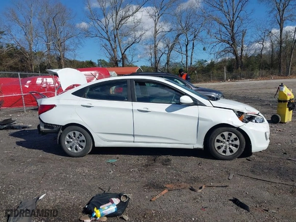 2016 Hyundai Accent SE with VIN KMHCT4AE8GU142388, listed as a IAAI auction lot 41222670 with NaN miles. Bid and sale history available at carsss.com. Image 14.