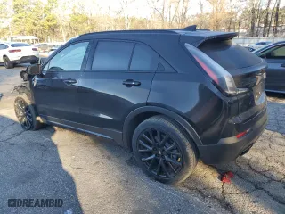 2023 Cadillac XT4 FWD Sport with VIN 1GYFZER49PF137202, listed as a Copart auction lot 46704555 with 17,233 mi miles and Salvage Title. Bid and sale history available at carsss.com. Image 2.