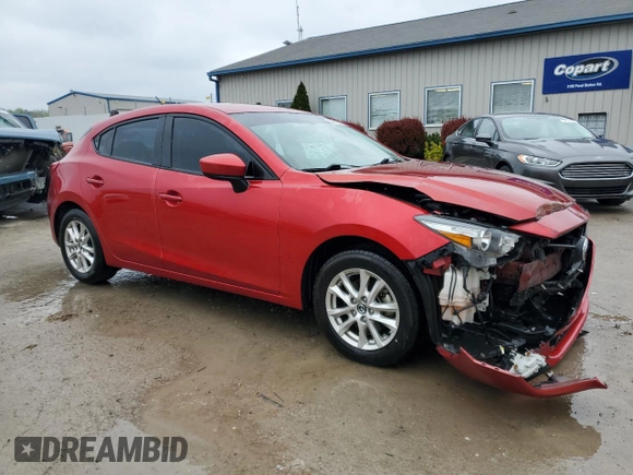 2017 Mazda 3 Sport with VIN 3MZBN1K72HM141877, listed as a Copart auction lot 52315655 with 115,435 mi miles and Salvage Title. Bid and sale history available at carsss.com. Image 4.
