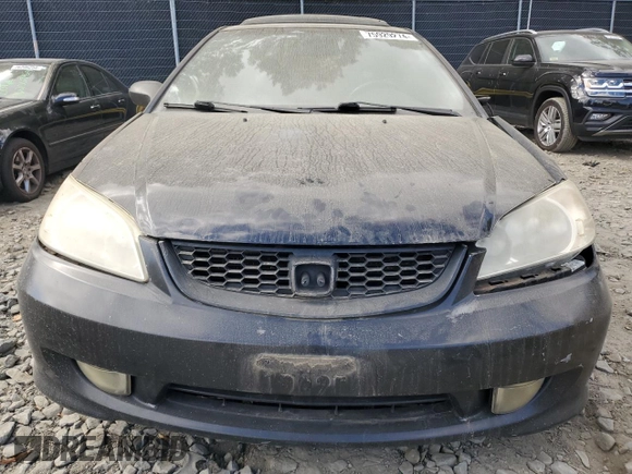 2005 Honda Civic EX with VIN 1HGEM21995L023996, listed as a Copart auction lot 75929274 with 150,577 mi miles and Salvage Title. Bid and sale history available at carsss.com. Image 5.