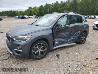 2016 BMW X1 xDrive28i with VIN WBXHT3C33GP888393, listed as a Copart auction lot 51929125 with 155,783 mi miles and Salvage Title. Bid and sale history available at carsss.com. Image 1.