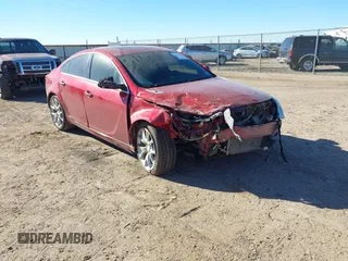 2014 Buick Regal GS with VIN 2G4GT5GX5E9304228, listed as a IAAI auction lot 41212968 with 113,981 mi miles. Bid and sale history available at carsss.com. Image 1.