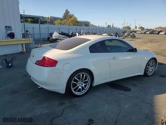 2007 Infiniti G35 Coupe with VIN JNKCV54E97M906411, listed as a Copart auction lot 75350634 with 173,667 mi miles and Salvage Title. Bid and sale history available at carsss.com. Image 11.