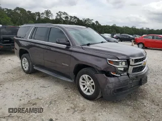 2015 Chevrolet Tahoe LS with VIN 1GNSCAKC4FR116004, listed as a Copart auction lot 54599375 with 87,645 mi miles and Salvage title. Bid and sale history available at DreamBid. Image 4.