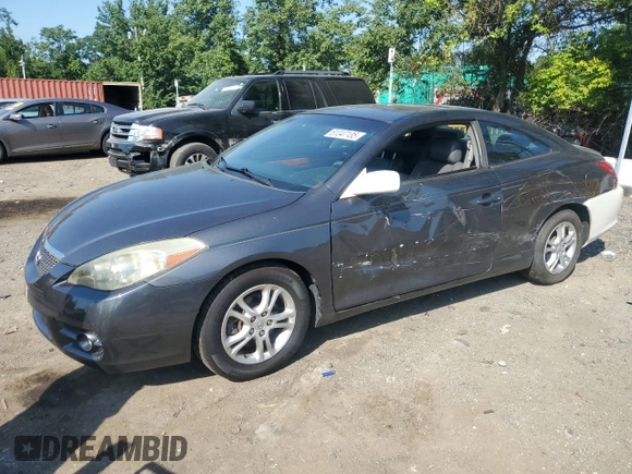 2008 Toyota Solara SE with VIN 4T1CE30PX8U763589, listed as a Copart auction lot 61347135 with 189,670 mi miles and Salvage title. Bid and sale history available at DreamBid. Image 1.