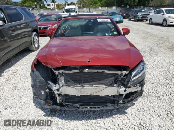 2021 Mercedes-Benz C 300 with VIN W1KWK8EB0MG104360, listed as a Copart auction lot 51353924 with 11,794 mi miles and Salvage Title. Bid and sale history available at DreamBid. Image 5.