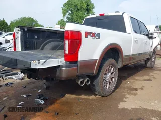 2021 Ford F-250 XL with VIN 1FT7W2BT5MEC88980, listed as a IAAI auction lot 42451048 with 89,311 mi miles and . Bid and sale history available at DreamBid. Image 4.