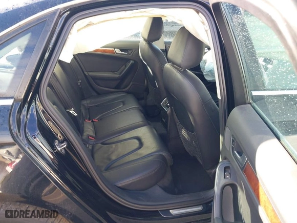 2010 Audi A4 2.0T Premium Plus with VIN WAUFFAFL8AN052025, listed as a IAAI auction lot 41108711 with 1 mi miles. Bid and sale history available at carsss.com. Image 8.