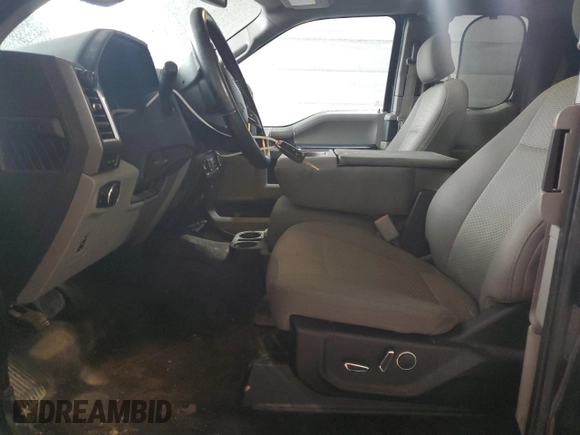 2015 Ford F-150 XLT with VIN 1FTFX1EF9FKD86097, listed as a Copart auction lot 55771465 with 152,026 mi miles and Salvage title. Bid and sale history available at DreamBid. Image 7.