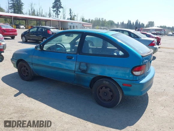 1995 Ford Aspire z VIN KNJLT05H6S6142904, wystawiony jako IAAI lot #41613061 z przebiegiem 149 534 mil mil oraz . Historia ofert i sprzedaży dostępna na DreamBid. Obrazek 3.