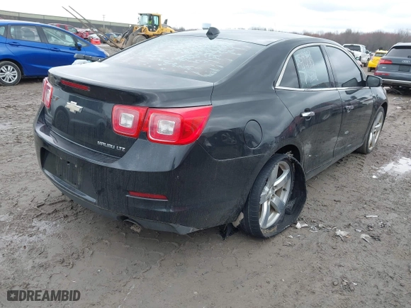2013 Chevrolet Malibu LTZ with VIN 1G11J5SX6DF229593, listed as a IAAI auction lot 42016580 with 166,365 mi miles. Bid and sale history available at carsss.com. Image 4.