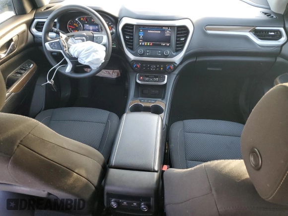 2021 GMC Acadia SLE with VIN 1GKKNKLA2MZ148828, listed as a Copart auction lot 48356075 with 63,191 mi miles and Salvage Title. Bid and sale history available at DreamBid. Image 8.