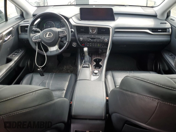 2018 Lexus RX 350 with VIN 2T2BZMCA9JC159824, listed as a Copart auction lot 57145165 with 55,753 mi miles and Salvage title. Bid and sale history available at DreamBid. Image 8.