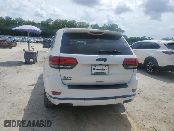 2018 Jeep Grand Cherokee High Altitude with VIN 1C4RJFCM8JC394353, listed as a Copart auction lot 50922805 with 81,140 mi miles and Salvage title. Bid and sale history available at DreamBid. Image 6.