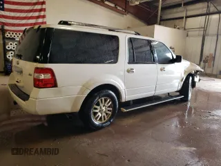 2013 Ford Expedition Max Limited with VIN 1FMJK2A59DEF28774, listed as a Copart auction lot 59143015 with 204,383 mi miles and Clean title. Bid and sale history available at DreamBid. Image 3.