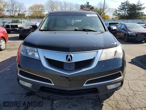 2010 Acura MDX Advance with VIN 2HNYD2H53AH533597, listed as a Copart auction lot 77006174 with 123,981 mi miles and Salvage Title. Bid and sale history available at DreamBid. Image 5.