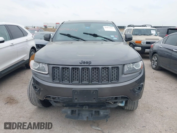 2015 Jeep Grand Cherokee Altitude with VIN 1C4RJEAG3FC219782, listed as a IAAI auction lot 42076212 with 194,910 mi miles. Bid and sale history available at carsss.com. Image 12.