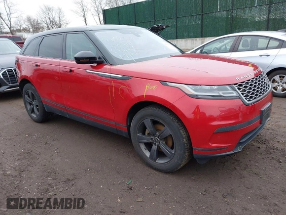 2019 Land Rover Range Rover Velar S with VIN SALYB2EX2KA786095, listed as a IAAI auction lot 41692373 with 53,638 mi miles and . Bid and sale history available at DreamBid. Image 1.
