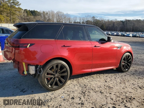 2024 Land Rover Range Rover Sport Dynamic SE with VIN SAL1L9FU7RA173458, listed as a Copart auction lot 42537245 with 12,447 mi miles and Salvage title. Bid and sale history available at DreamBid. Image 3.