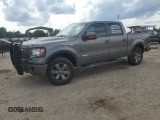 2012 Ford F-150 XL with VIN 1FTFW1ET5CFC70747, listed as a Copart auction lot 56625225 with 222,001 mi miles and Salvage title. Bid and sale history available at DreamBid. Image 1.