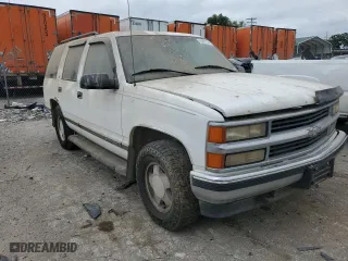 1998 Chevrolet Tahoe with VIN 1GNEK13R0WJ302561, listed as a Copart auction lot 65861294 with 327,640 mi miles and Clean Title. Bid and sale history available at carsss.com. Image 4.