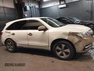 2014 Acura MDX with VIN 5FRYD3H28EB003234, listed as a IAAI auction lot 41101167 with 192,090 mi miles. Bid and sale history available at carsss.com. Image 14.