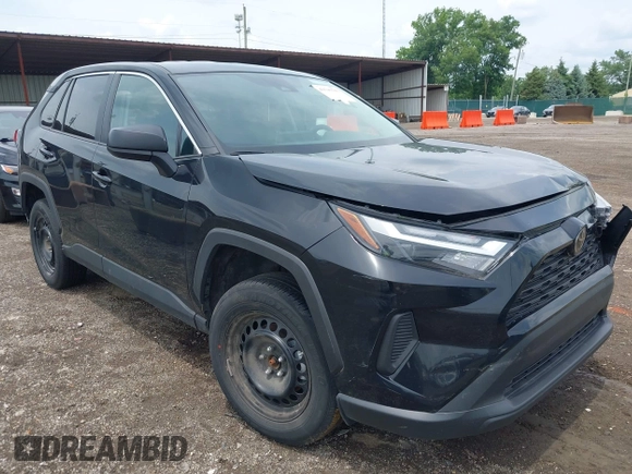 2024 Toyota RAV4 LE with VIN 2T3F1RFV5RC428655, listed as a IAAI auction lot 42545586 with 27,910 mi miles and . Bid and sale history available at DreamBid. Image 1.