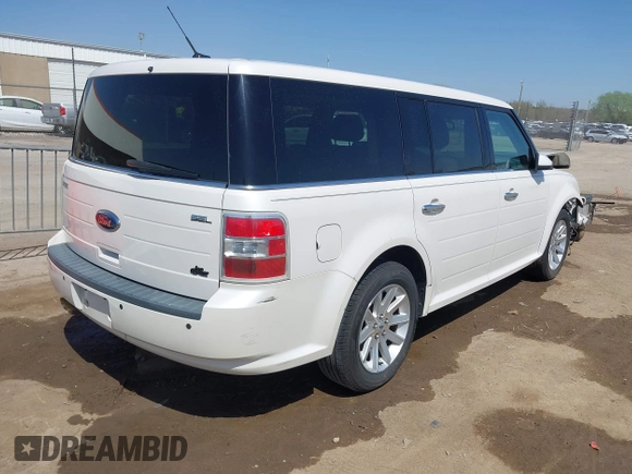 2011 Ford Flex SEL with VIN 2FMGK5CCXBBD33993, listed as a IAAI auction lot 41996328 with 144,648 mi miles. Bid and sale history available at carsss.com. Image 4.
