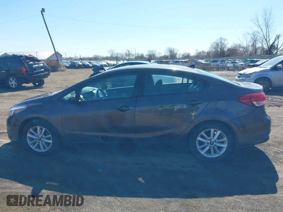 2017 Kia Forte LX with VIN 3KPFL4A78HE145715, listed as a IAAI auction lot 41803593 with 50,609 mi miles. Bid and sale history available at carsss.com. Image 14.