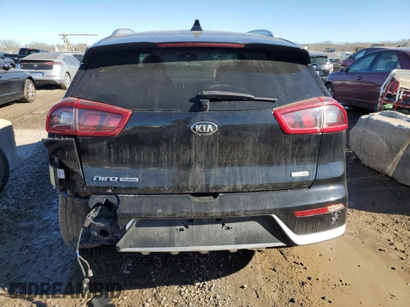 2019 Kia Niro Touring with VIN KNDCE3LC5K5263998, listed as a Copart auction lot 40218614 with 43,042 mi miles and Salvage Title. Bid and sale history available at carsss.com. Image 6.