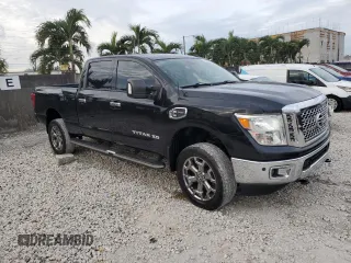 2017 Nissan Titan XD SV with VIN 1N6BA1F4XHN565096, listed as a Copart auction lot 78181084 with 166,176 mi miles and Clean Title. Bid and sale history available at carsss.com. Image 4.
