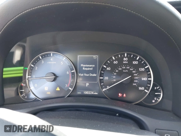 2016 Lexus GS 200t with VIN JTHBA1BL5GA001134, listed as a IAAI auction lot 42477622 with 100,224 mi miles and . Bid and sale history available at DreamBid. Image 7.