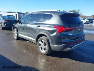2021 Hyundai Santa Fe SEL with VIN 5NMS6DAJ1MH342715, listed as a IAAI auction lot 41601040 with 33,548 mi miles. Bid and sale history available at carsss.com. Image 3.