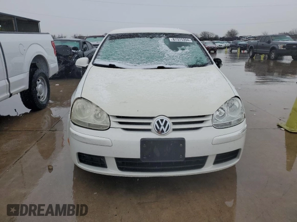 2007 Volkswagen Rabbit with VIN WVWDR71K27W243915, listed as a Copart auction lot 87375394 with 157,945 mi miles and Clean title. Bid and sale history available at DreamBid. Image 5.
