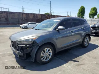 2016 Hyundai Tucson SE z VIN KM8J23A40GU231125, wystawiony jako Copart lot #56613845 z przebiegiem 64 627 mil mil oraz Szkoda całkowita • Salvage title. Historia ofert i sprzedaży dostępna na DreamBid. Obrazek 1.
