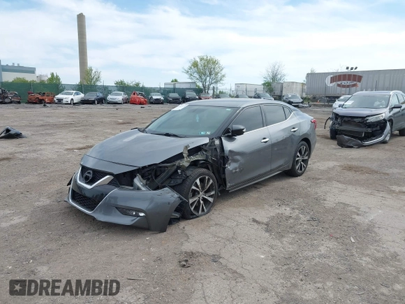 2018 Nissan Maxima SV with VIN 1N4AA6AP4JC377985, listed as a IAAI auction lot 42071678 with 104,326 mi miles and . Bid and sale history available at DreamBid. Image 17.