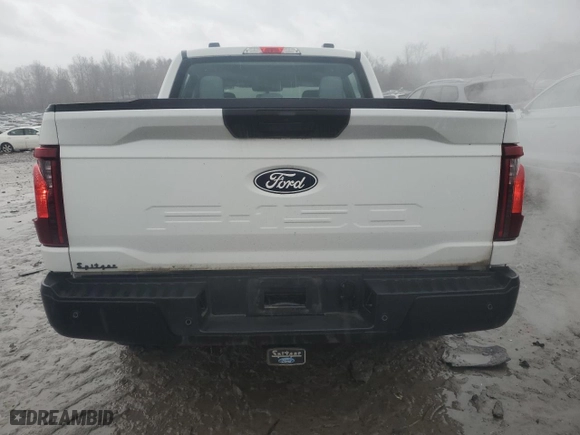 2024 Ford F-150 XL with VIN 1FTFW1L59RKD89924, listed as a Copart auction lot 83309234 with 10,278 mi miles and Salvage Title. Bid and sale history available at carsss.com. Image 6.