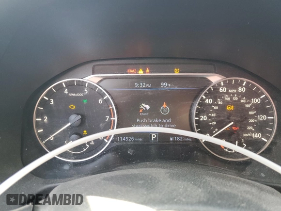 2019 Nissan Altima 2.5 S with VIN 1N4BL4BV3KC170716, listed as a Copart auction lot 51995835 with 114,526 mi miles and Salvage Title. Bid and sale history available at carsss.com. Image 9.