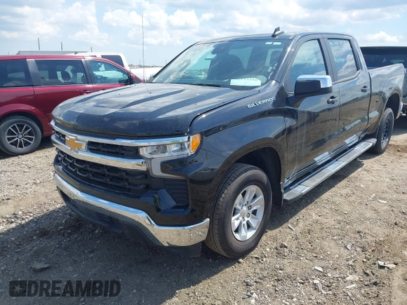 2024 Chevrolet Silverado 1500 LT with VIN 1GCPACEK4RZ184083, listed as a IAAI auction lot 42113356 with 26,759 mi miles and . Bid and sale history available at DreamBid. Image 2.