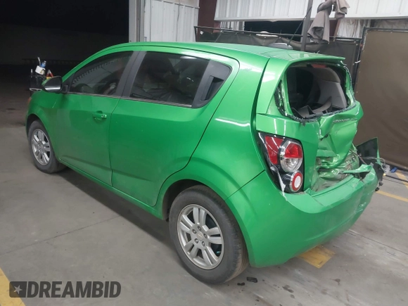 2016 Chevrolet Sonic LT with VIN 1G1JC6SH8G4150595, listed as a IAAI auction lot 41922233 with 81,335 mi miles. Bid and sale history available at carsss.com. Image 3.