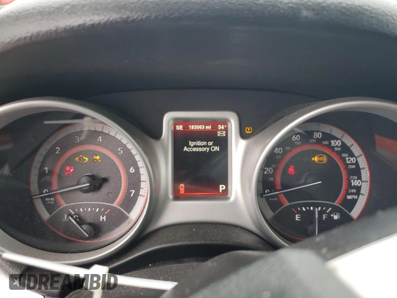 2016 Dodge Journey R/T with VIN 3C4PDDFG4GT116880, listed as a Copart auction lot 79218064 with 183,063 mi miles and Clean title. Bid and sale history available at DreamBid. Image 9.
