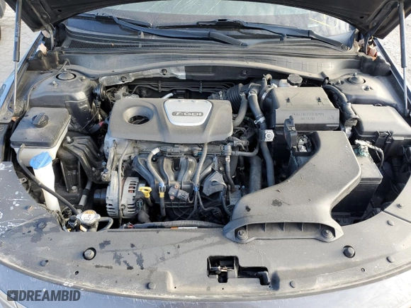 2017 Kia Optima LX 1.6T with VIN 5XXGT4L12HG169951, listed as a Copart auction lot 87221124 with 0 mi miles and Salvage Title. Bid and sale history available at carsss.com. Image 12.