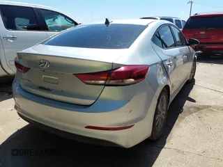 2018 Hyundai Elantra SEL with VIN 5NPD84LF3JH385768, listed as a IAAI auction lot 42077210 with 125,539 mi miles and . Bid and sale history available at DreamBid. Image 4.